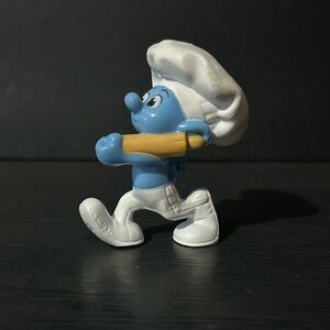 McDONALD'S Happy Meal Toy THE SMURFS MOVIE 2 PVC 3" Figure SMURF Baker #14 2013